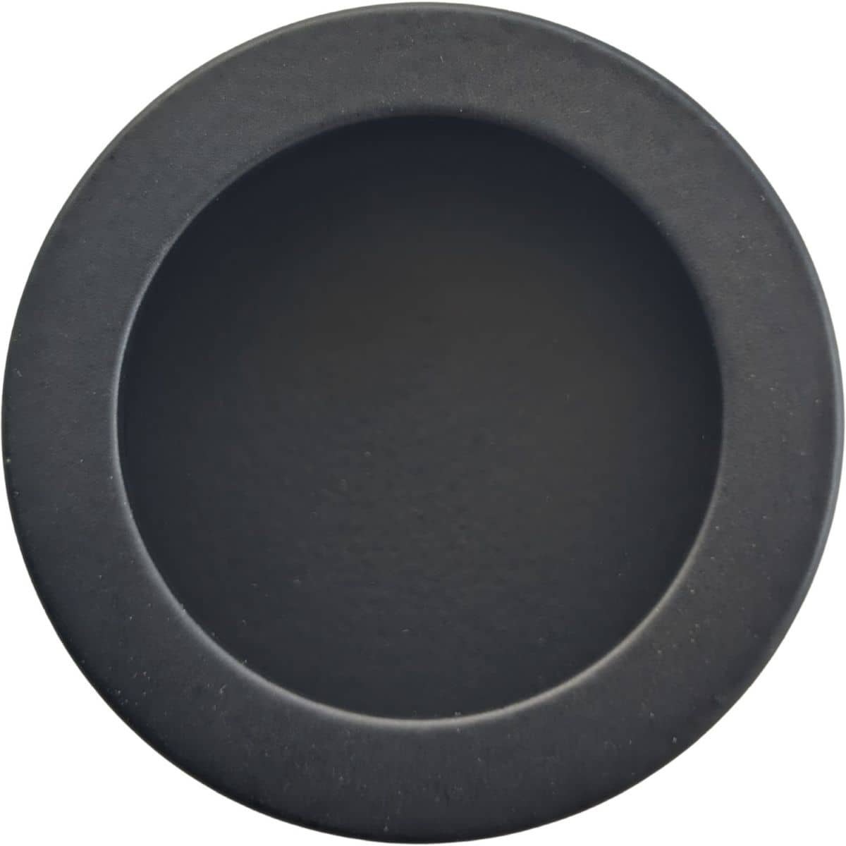Mital Muschelgriff MA35 aus Metall, Ø 40 mm, Schwarz matt
